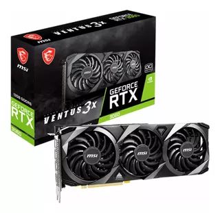 Placa De Vídeo Msi Geforce Rtx 3060 Ventus 3x 12gb Oc Lhr