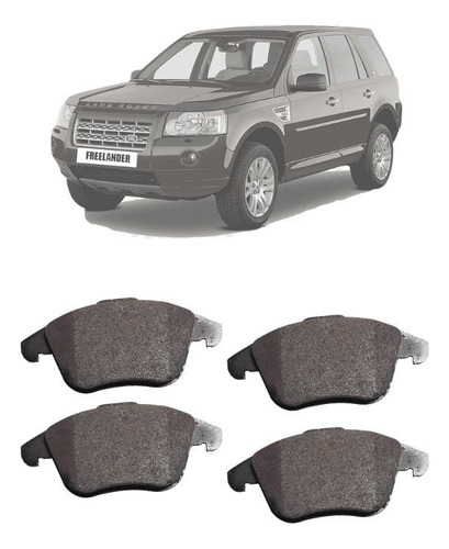 Pastilha De Freio Traseira Cobreq Freelander 2 2006-2012