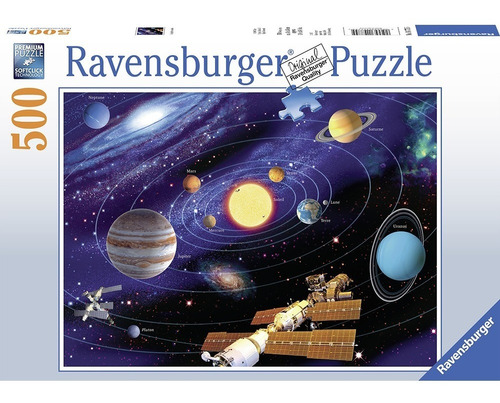 Rompecabezas Ravensburger Sistema Solar 500 Piezas 12+