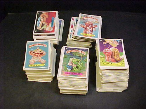 Lote De 100 Cartas Aleatorias De Garbage Pail Kids