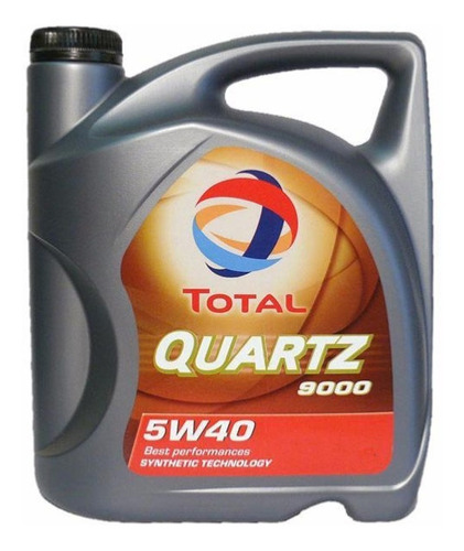 Aceite Total Quartz 9000 5w40 100 % Sintetico Nafta Y Diesel
