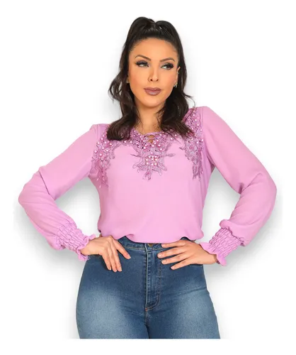 Blusas moda best sale evangelica mercado livre