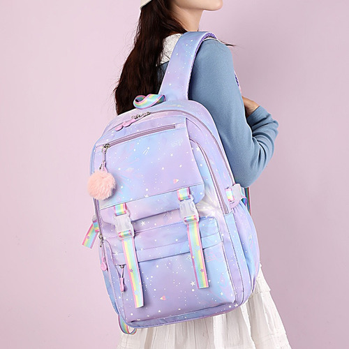 Mochila Escolar De Moda Casual De Viaje Gran Capacidad