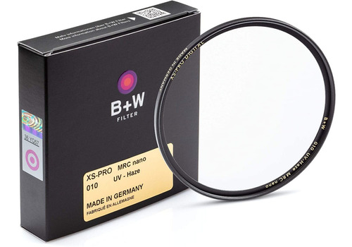 B W Filtro 49mm Protección Uv 010 Para Xtra Lente De L...