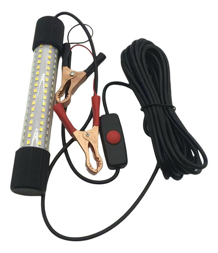 Luz De Pesca Sumergible Led De Aluminio, Lámpara Submarina D