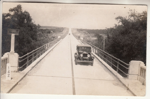 Colonia Antigua Postal Cachila Puente Arroyo Minuano Ruta 1