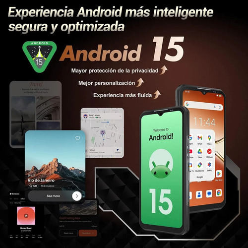 Oukitel Wp55pro 16+32gb 512gb Dual Sim Celulares Resistentes