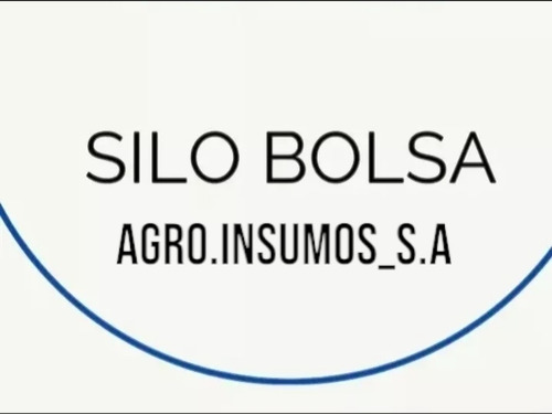 Silo Bolsa Tubular Bicolor Uv Polietileno Premium Rollo