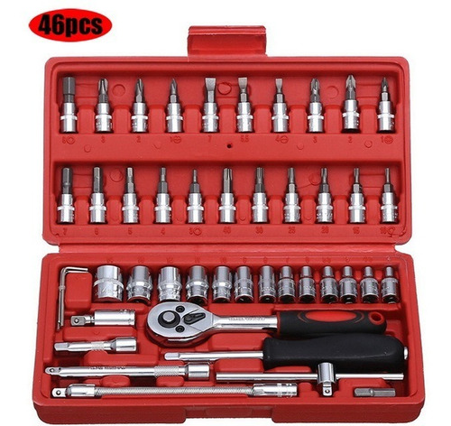 Imagen 1 de 7 de Autocle Juego Herramientas Mecánicas Dados Acerokit Kit 46pc