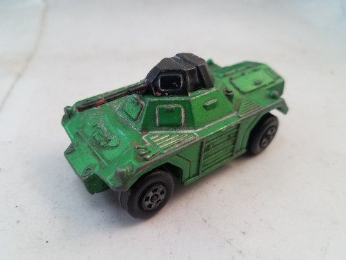 Tanque Matchbox Weasel Verde Metalico 1/64 Made In England 