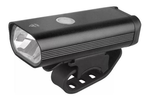 Farol Bike Lanterna 400 Lumens Usb Recarregavel Preto