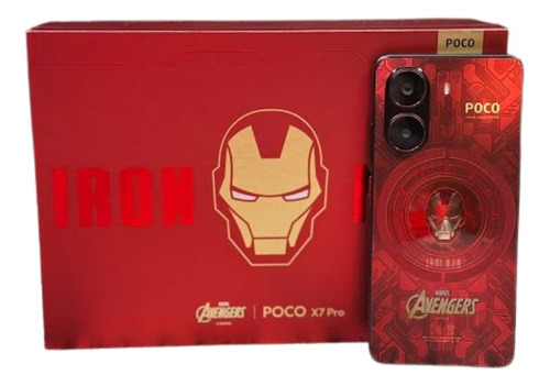 Poco X 7 Pro 5g 12ram / 512gb Edição Limitada Iron Man Vermelho Lisa