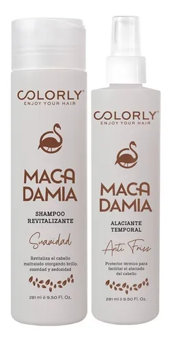 comprar Kit Alaciante Temporal Termoprotector Macadamia Colorly®