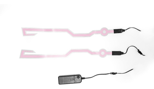 Imagen 3 de 3 de Tira De Luz Decorativa De Led Luminosa Para Casco Moto