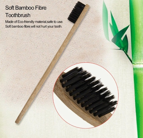 Cepillos De Dientes Ecológicos De Bambu En Caja Eco