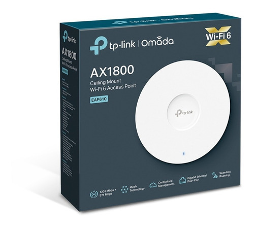 Ax1800 Wi-fi 6 Wireless Dual Band Tp-link Mount - Eap610 /vc