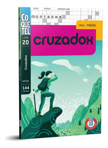 Livro Coquetel Cruzadox Nível Médio Ed 20, De A Coquetel. Editora Coquetel - Nf, Capa Mole Em Português