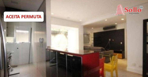 Imagem 1 de 28 de Apartamento Garden Com 2 Dormitórios À Venda, 74 M² Por R$ 460.000,00 - Panamby - São Paulo/sp - Gd0001