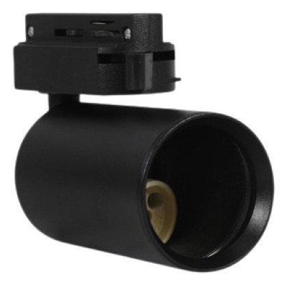 Riel Monofásico 1 Mt + 2 Focos Led Porta Gu10 + 2 Dicroicos
