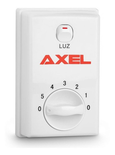 Ventilador de techo Axel AX-VT4SL blanco con 4 palas de metal, 1.2 m de diámetro 220 V