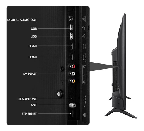 Smart Tv Led Hisense 40a4k Fhd 40