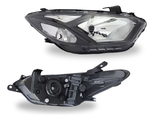 Par Farol Másc Negra Prisma Onix Joy Plus 17 18 19 20 Arteb