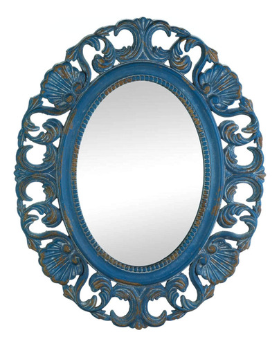 Espejo Azul 40 X 15 50 Cm