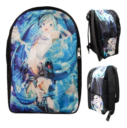 Vocaloid Miku Hatsune Mochila Backpack Cinturon