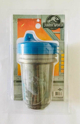 Set 3 Vasos Reutilizables Jurassic World