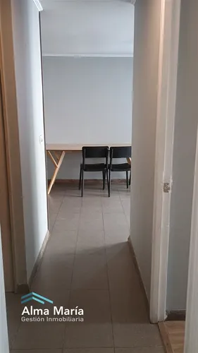 Arriendo Depto. Amoblado 2d 1b 1e 1b Metros Línea 2,3 Y 5