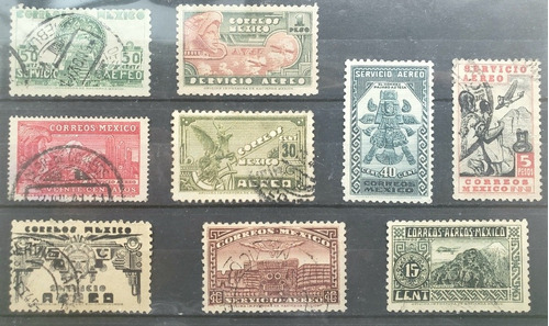 México : Servicio Áereo Años 1930 Sa01 , Motivos Mexicanos