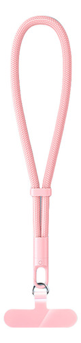 Phone Lanyard Crossbody Cordón Ajustable Para Teléfono Móvil Rosa