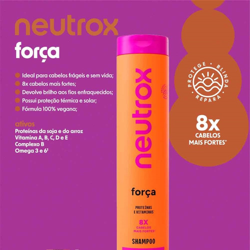 Shampoo 300ml - Neutrox Força