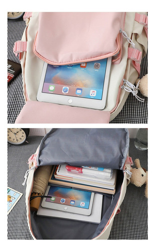 Moda Mochila Estudiantil Universal / Bolso De Computadora