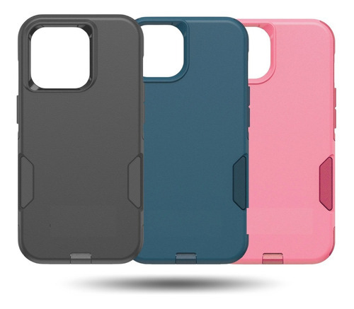 Capa Otterbox Commuter Para iPhone 14 Pro Max Resistente Cor Preto