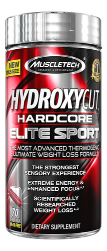 Muscletech Hydroxycut Hardcore Elite Sport 80cp