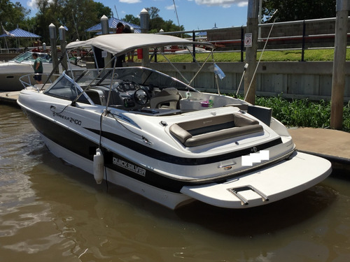 Imagen 3 de 15 de Lancha Cuddy Quicksilver 2400 Volvo 280dp 2016 Circuito Cerr