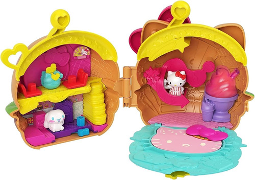 Lanchonete Mattel Hello Kitty Hamburger Compact 49 Polegadas