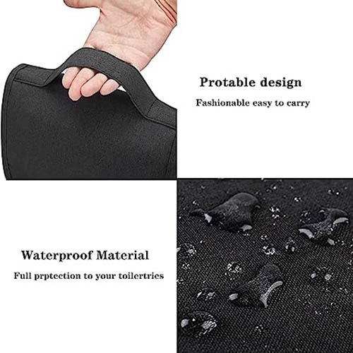 Bolsa De Viaje Plegable Para Separación En Seco Y Húmedo Color Negro