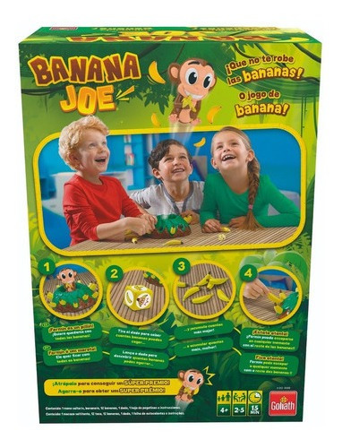 Imagen 8 de 9 de Banana Joe Juego De Mesa Original Wabro 26435