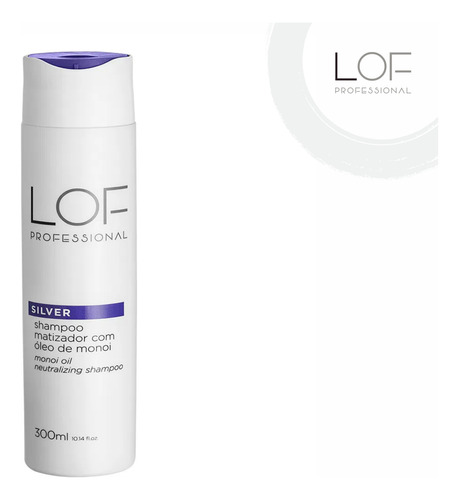 Shampoo Silver Matizador 300 Ml Lof