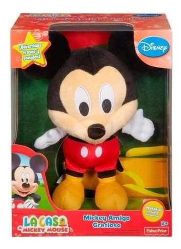 Peluche Mickey Mouse Amigo Gracioso - Parlante