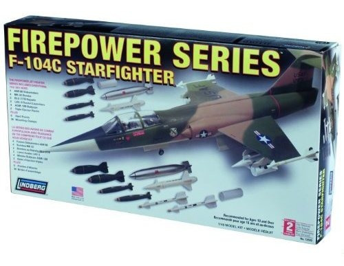 Modelinos De Aviones Lindberg F-104c Starfighter