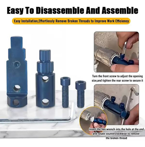 Extractor De Roscas De Tuberías Rotas, Extractor De Roscas