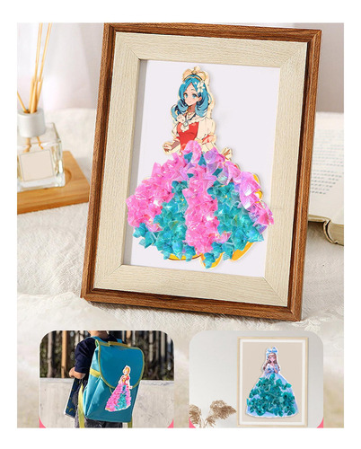 2 Art Paper Craft Kits Juguetes Para Niños Regalos Estilo C