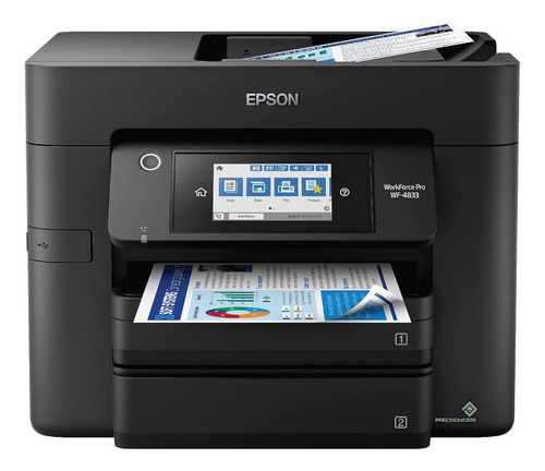 Epson Workforce Pro Wf-4833 Wireless All-in-one Color Inkjet