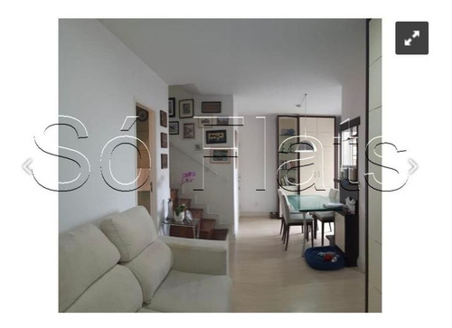 Imagem 2 de 15 de Twin Towers - Flat Estilo Duplex Com 70m² Totalmente Mobiliado. - Sf31173