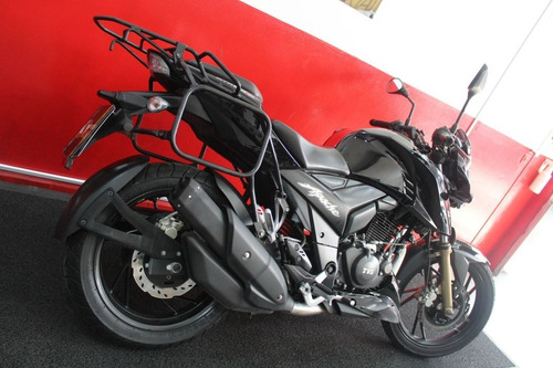 Imagem 3 de 11 de Dafra Apache 200 Rtr Race Edition 2.0 2020 Preta Preto