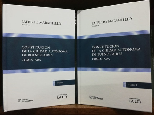 Constitución De La Ciudad Autónoma De Buenos Aires. 2 Tomos