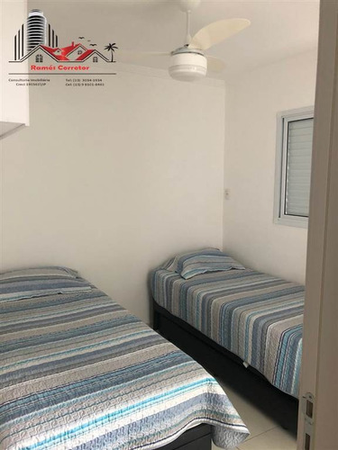 Imagem 15 de 16 de Apartamento À Venda Com 2 Suítes E Vista Mar No Bairro Campo Da Aviação Em Praia Grande Sp. - Rrc118